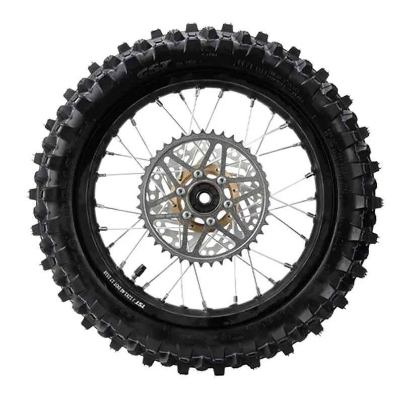 Genuine OEM 14 Inch Front Wheel 12 Inch Rear Complete Wheel Assembly Set For Hyper Bee Off-Road E Dirt Bike Wheel Kit wheel hub