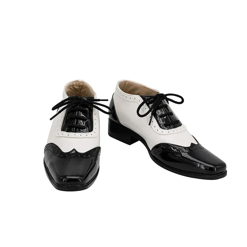 NewMovie Jared Leto Cosplay zapatos de Joker para hombre botas de tacón alto personalizadas para mujer Halloween2025c;5,v'8.d;