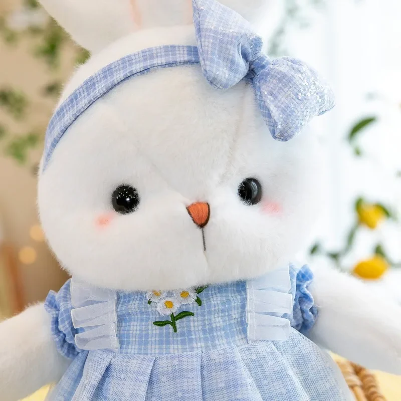 

40Cm Cute Bunny Plush Toys Soft Rabbit Dolls Simulated Animal Stuffed Toys Easter Bunny Children Festival Birthday Gifts