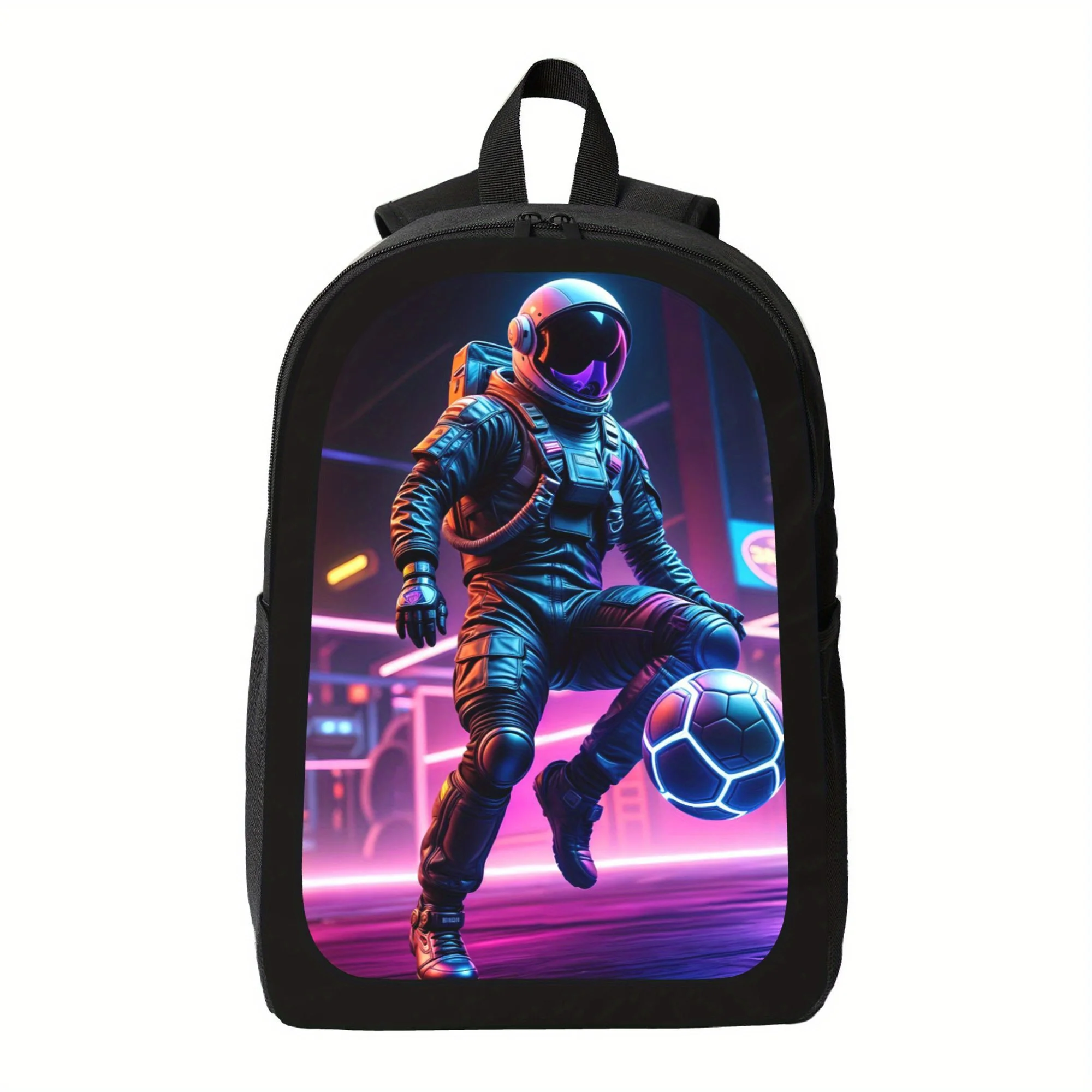 

This backpack with a double shoulder design is perfect for boys and girls. It is lightweight, spacious,and comes with adjustable