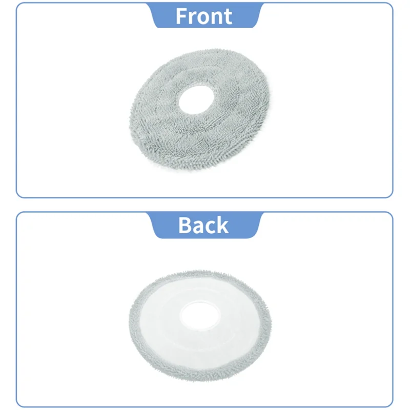 ABRW-25PCS Kit di accessori per Xiaomi Mijia M30S D103CN Robot aspirapolvere pezzi di ricambio spazzola laterale principale filtro mop sacchetto per la polvere in tessuto