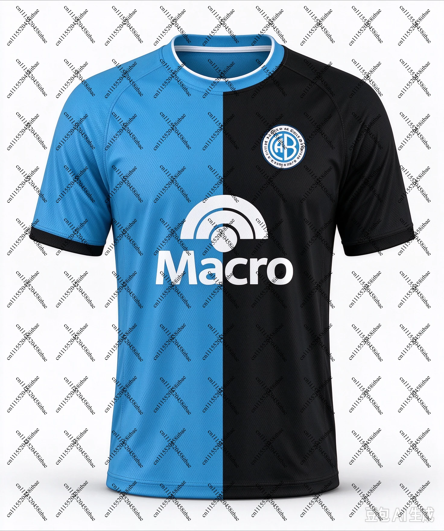 26‑27 CA Belgrano Football Jersey Shirt, Men Summer New Spliced Panel Sports Tshirt, Training Breathable Quick Drying Sweatshirt