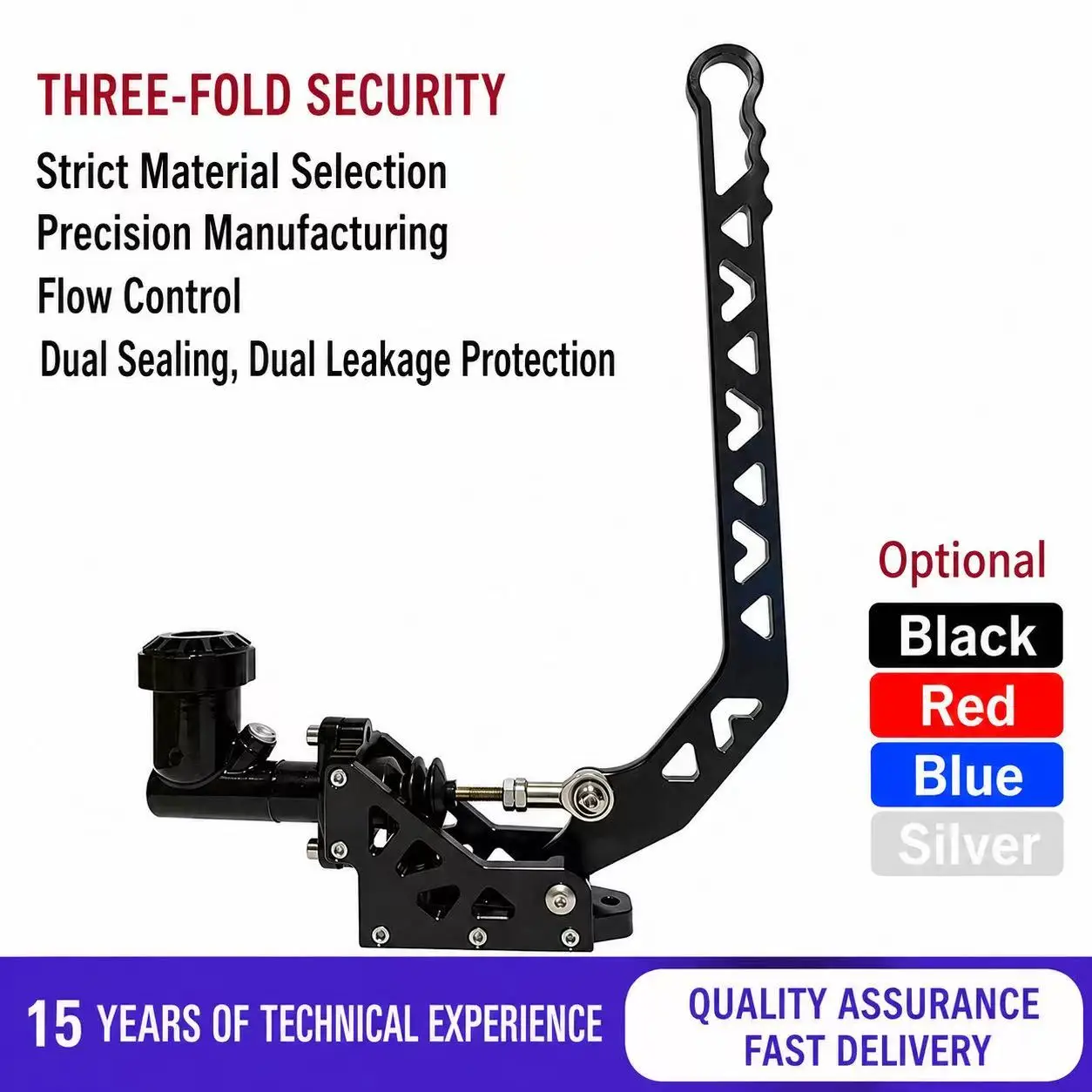 Universal Long-handle Drift Brake Curved Handbrake Symphony Racing Drift Hydraulic Handbrake Master Cylinder Car Modification