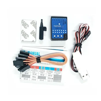 GZ580 V5 三軸無平衡桿陀螺儀 USB 可編程 4.5-10V FBL 系統穩定器 Align T-Rex 250 450 500 600 700 800 遙控直升機 10 最佳銷售 霸王龍 450 - №6