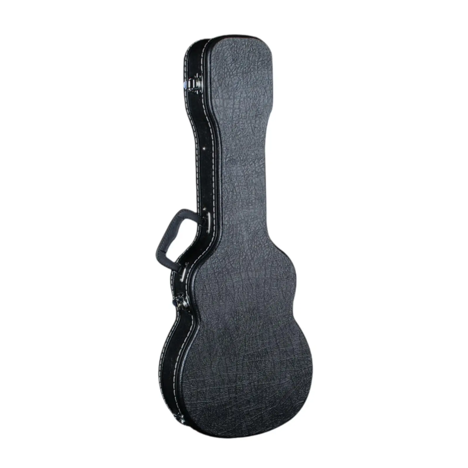 Semi-rigid Electric Guitar Gig Bag Thickened PU Leather Hard Shell Case for Professional Travel Use