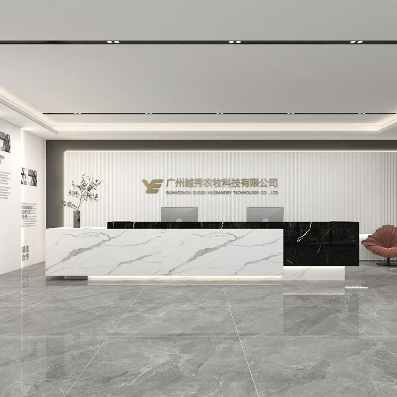 

Register Business Store Counter Hallway Table Office Desks Reception Salon Chairs Cash Customer Center Desk Reception Desk