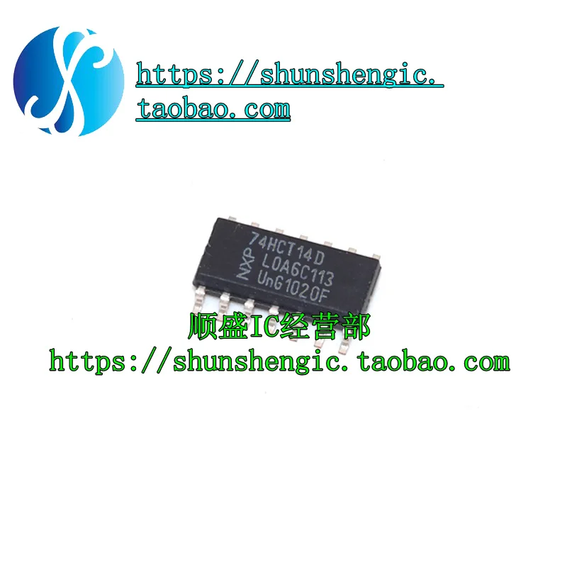 

10pieces HCT14 74HCT14D SOP-14 IC