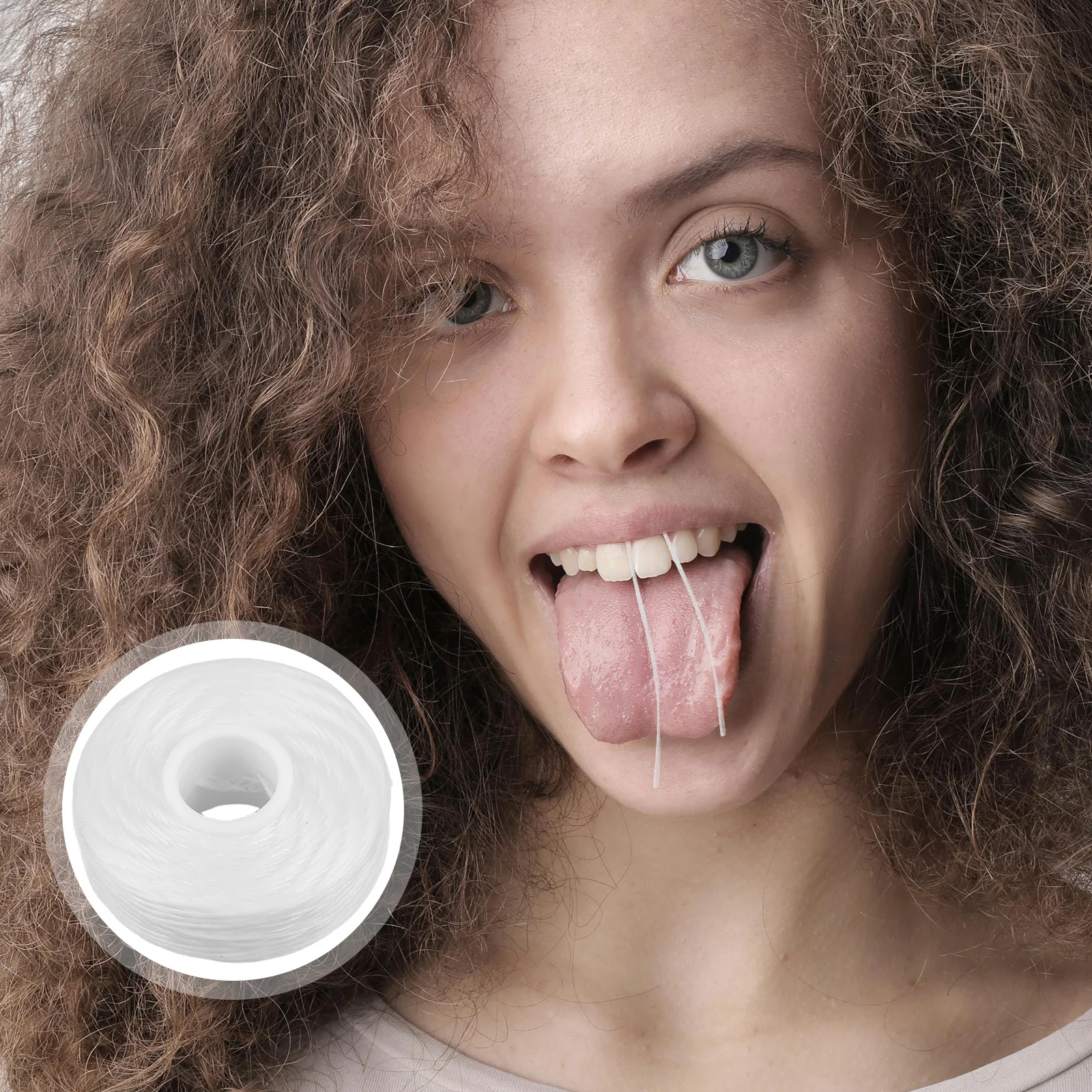 

10pcs Dental Floss Core 50M Replacement Spool Refill For Tooth Cleaning Durable Polyester Thread Flosser Oral Care Spool