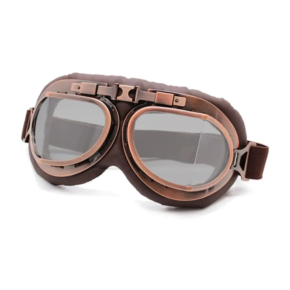 Lens Frame Sunglasses Vintage Snowboard Motorcycle Glasses Pilot Cruiser Scooter Retro Goggles