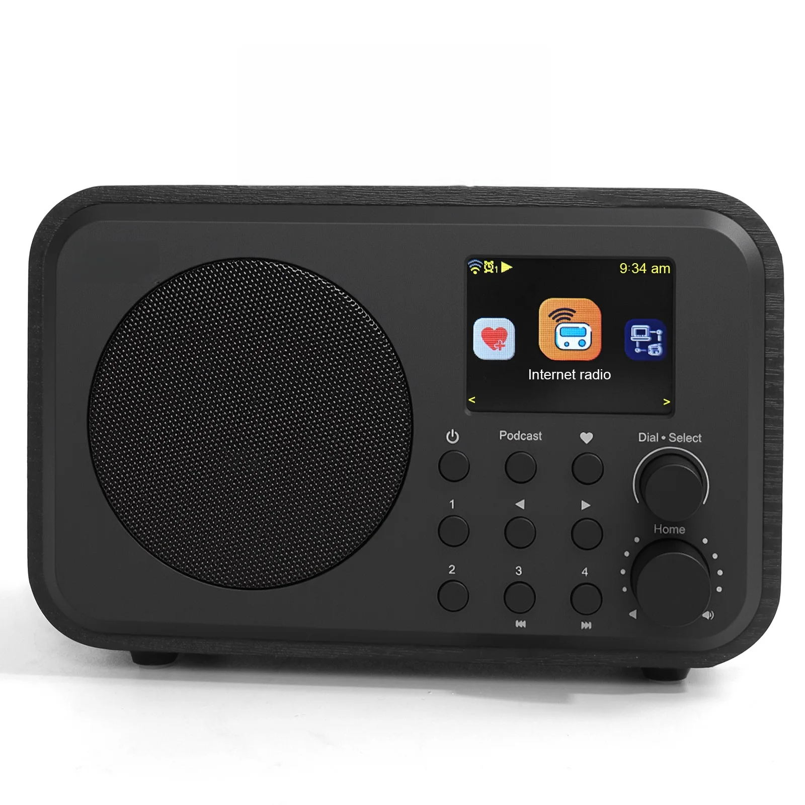 WR-336N Portable Internet Radio Podcasts and FM Reception Internet radio wireless WIFI