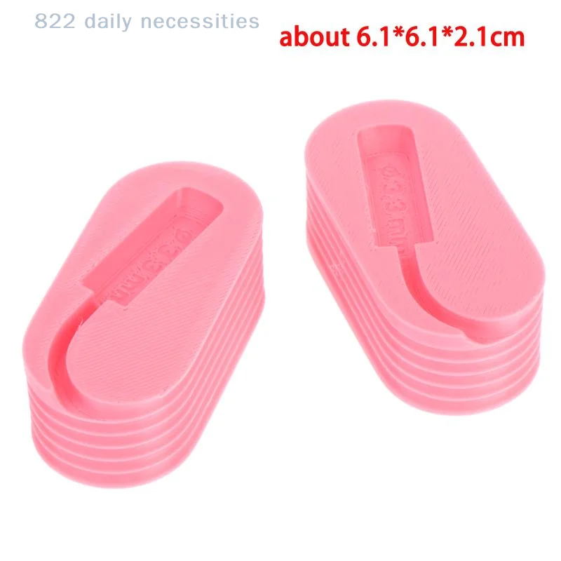 convenientSilicone Cable Organizer 2/4/6Pcs Easy Winding Snug Fit Non-slip Cord Keeper for Car Home Office Charger Wire Storage