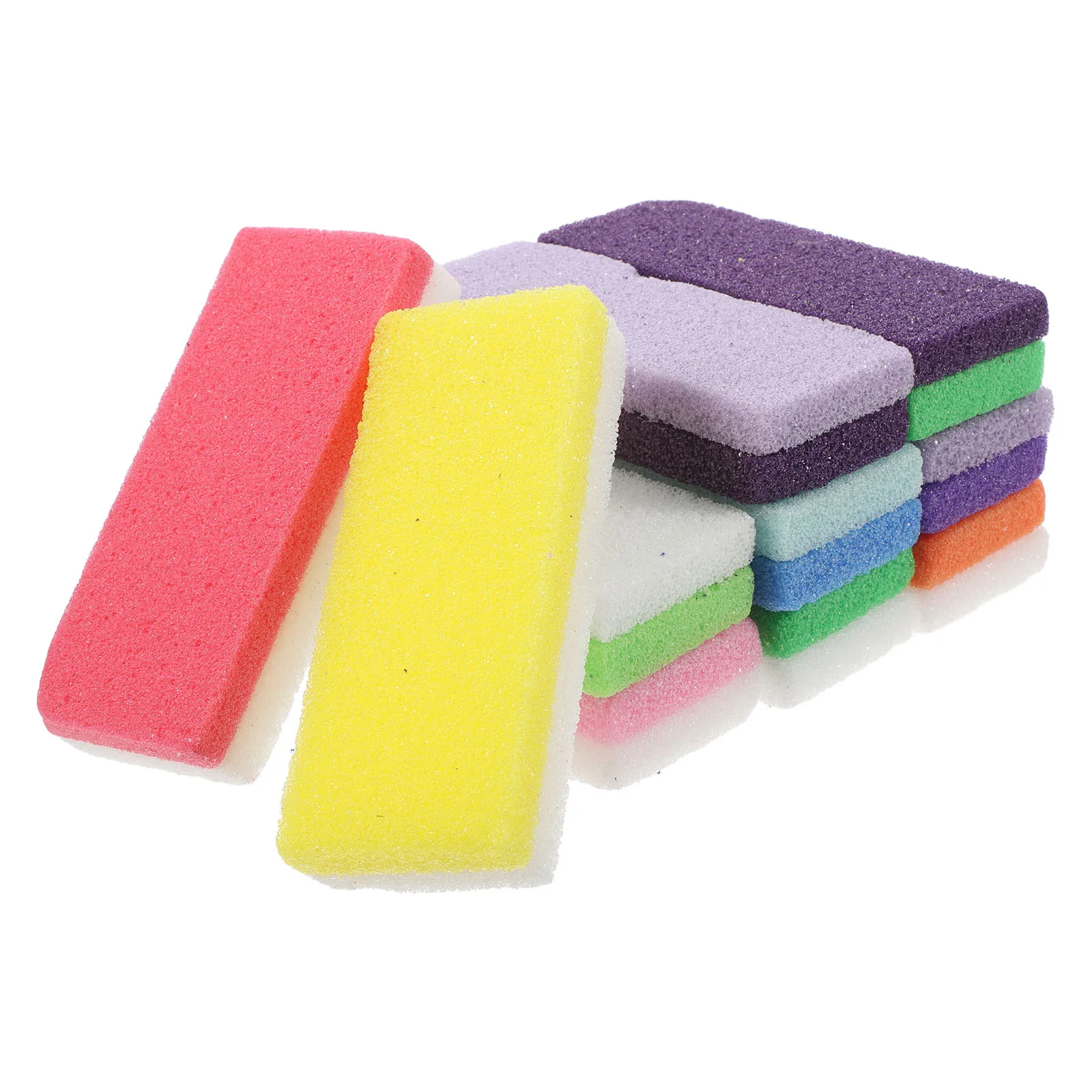 

10 шт., скребок для ног из пенополиуретана для удаления омертвевшей кожи, отшелушивающий инструмент для ухода за ногами, двухсторонний инструмент для удаления мозолей, педикюрный душ