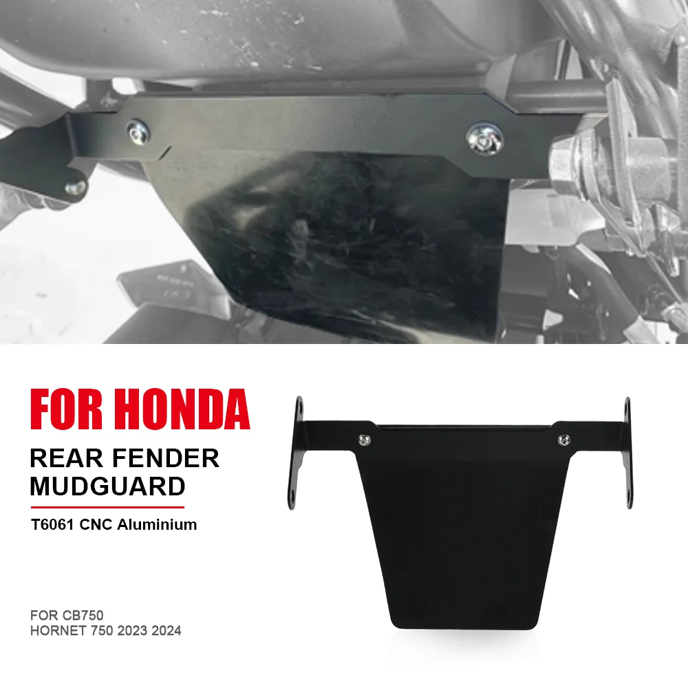 

For HONDA CB750 Hornet 750 2023 2024 Shock Shield Rear Hugger Fender Protection Rear Fender Mudguard Shock Absorber Protector