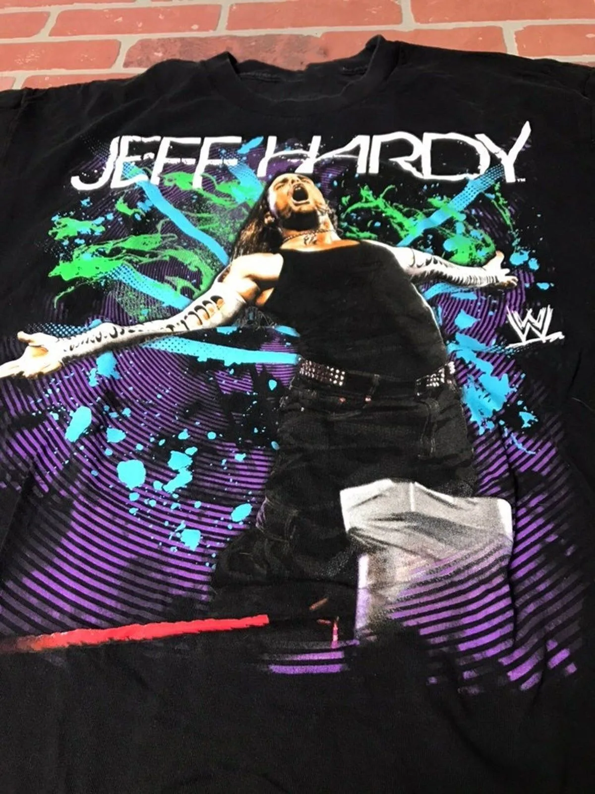 Rare Jeff Hardy Black Heavy Cotton Size S-4XL T-Shirt Gift For Fan PP1825