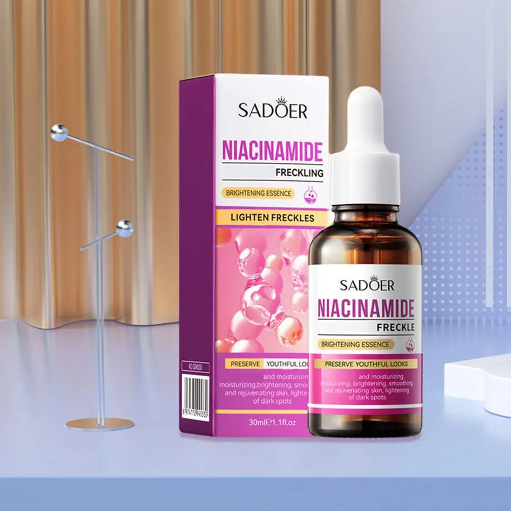 30 мл ниацинамидная эссенция, сыворотка для лица Fade Fine Lines, женская сыворотка Melasma для лица, осветляющая кожу, тусклая сыворотка, осветляющая, увлажняющая, уход F H1N1