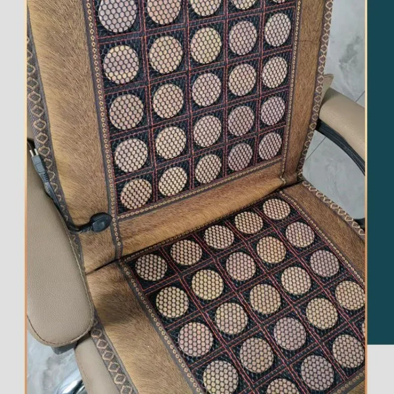 jade seat cushion, summer high-end chair cushion, physiotherapy health care rising sun office