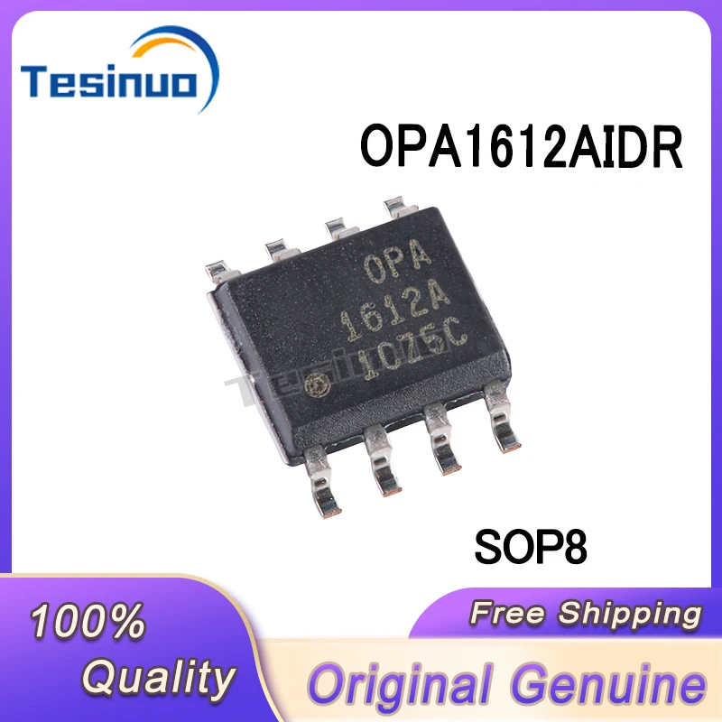 

5/PCS New Original OPA1612AIDR OPA1612A SOP8 Operational amplifier chip In Stock