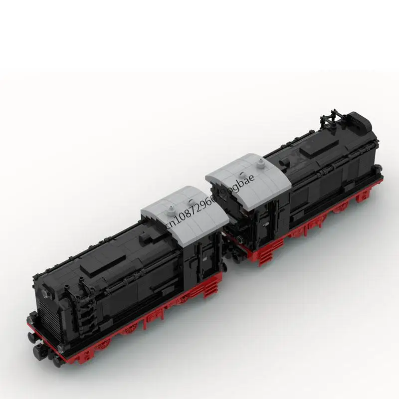 جديد 1002 قطعة مسارات القطار التقنية للمدينة السكك الحديدية Moc Dr V36 Doppeltes نموذج اللبنات لتقوم بها بنفسك الأفكار الإبداعية لعب الاطفال الهدايا #2