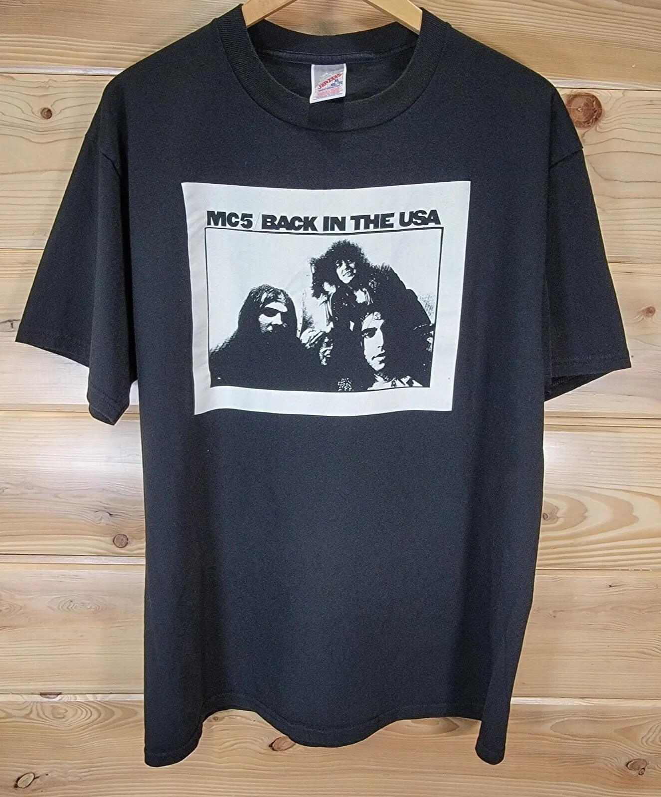 Редкий MC5 назад в США Band Футболка мужская Размер XL винтажная 90-х черная