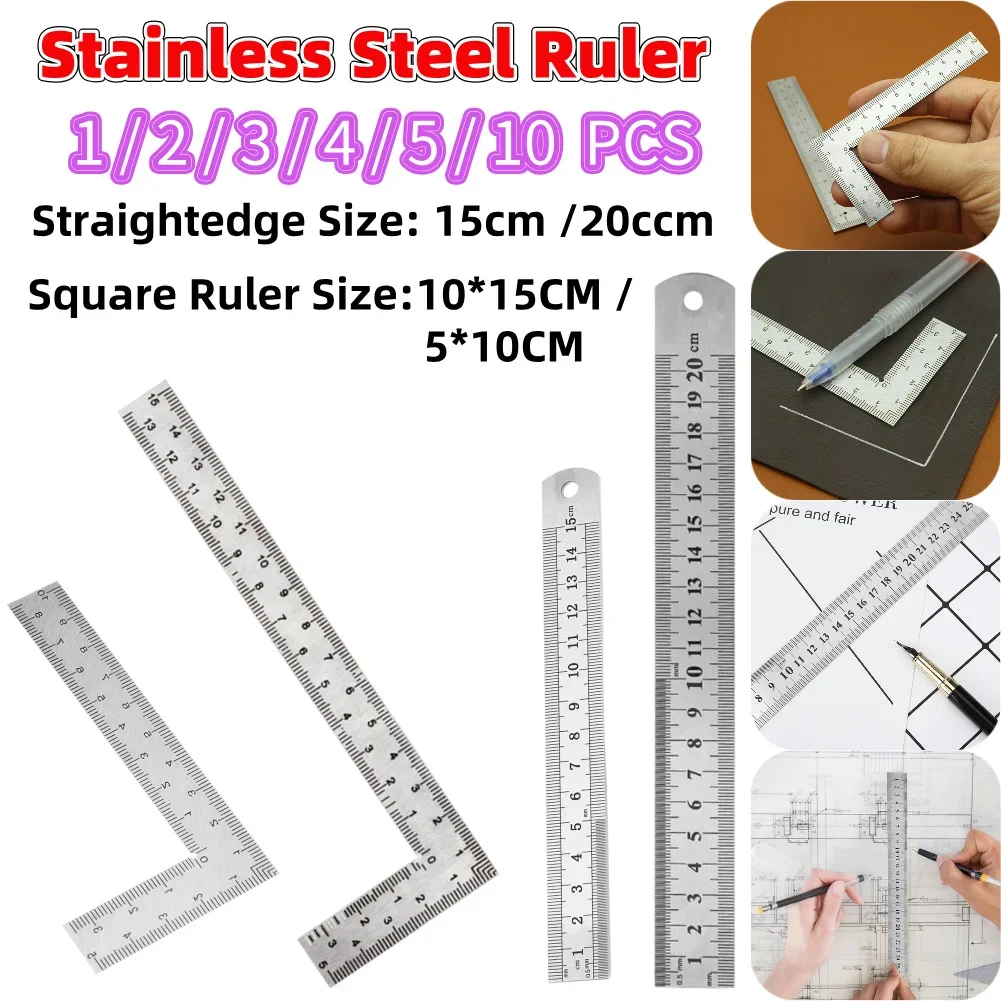 

1 ~ 10 шт. мини угловой транспортир измерительный макет инструмент из нержавеющей стали квадратная 90 Поворотная линейка точный для строительного каркаса манометр