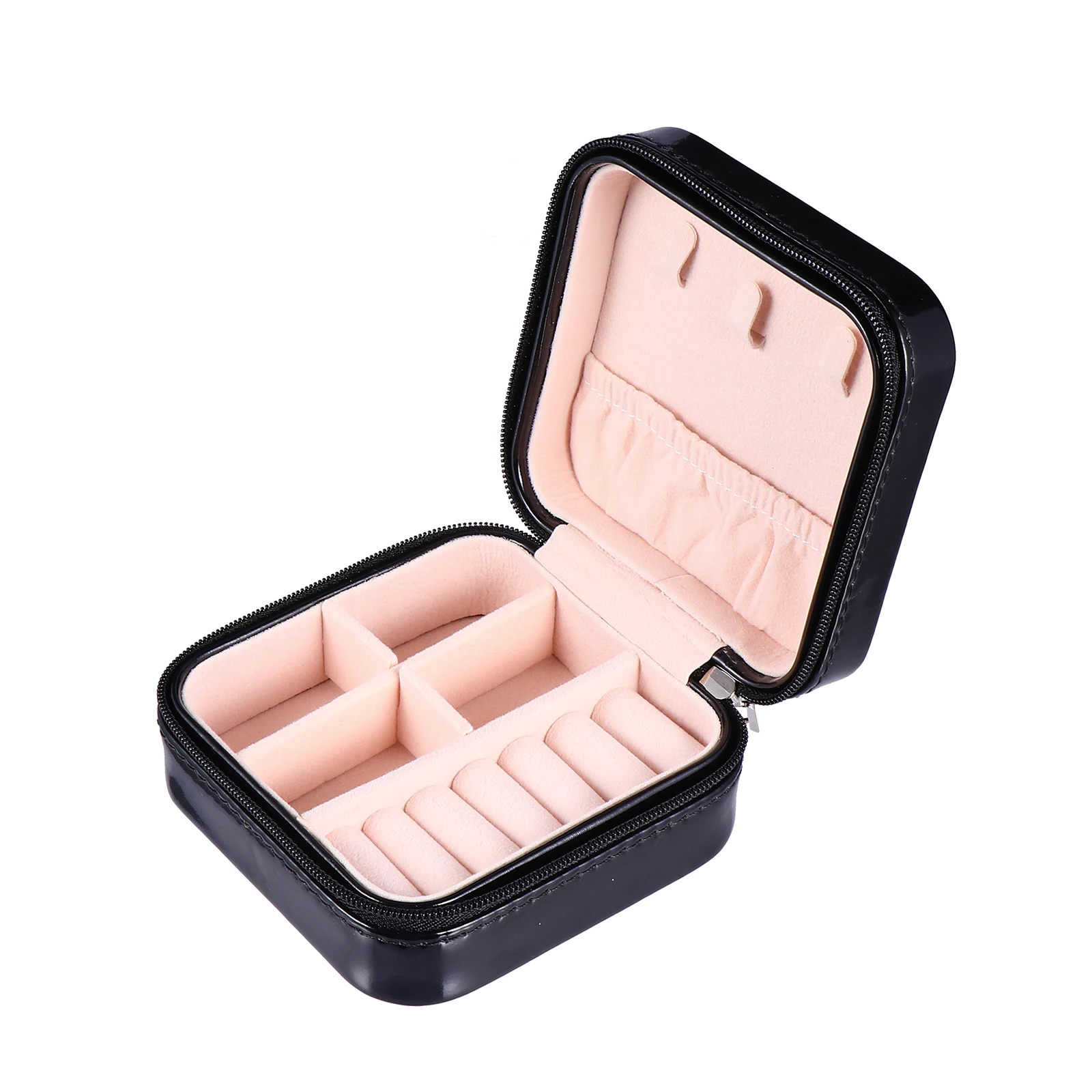 

Storage Jewelry Box Portable Organizer Ring Case Bracelet Female Holder Safe