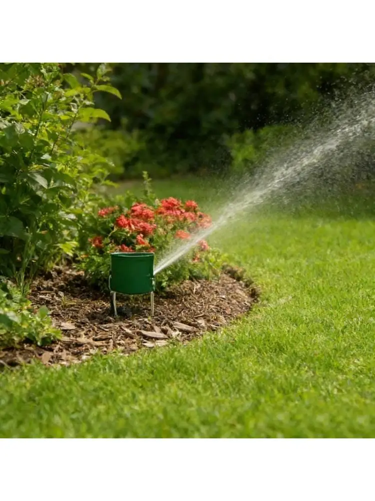 

G6KF Pack Of 4 Durable Plastic Sprinkler Head Enclosures For Garden Lawn Irrigation Care