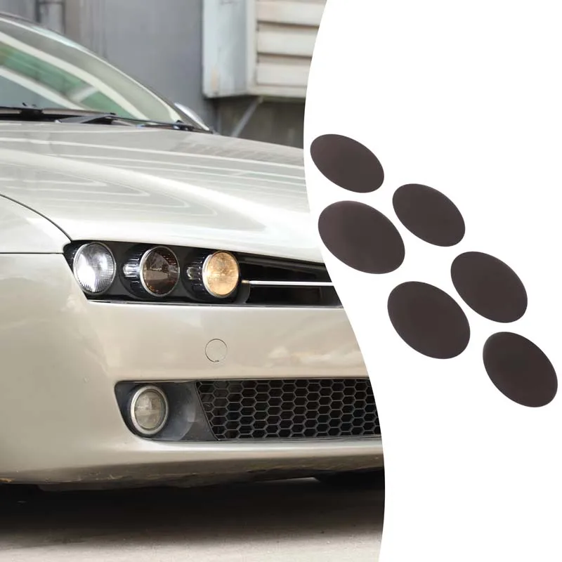 For Alfa Romeo 159 2004-2011 TPU Black Car Front Fog Light Headlight Rear Headlight Film Sticker Car Protection Accessories