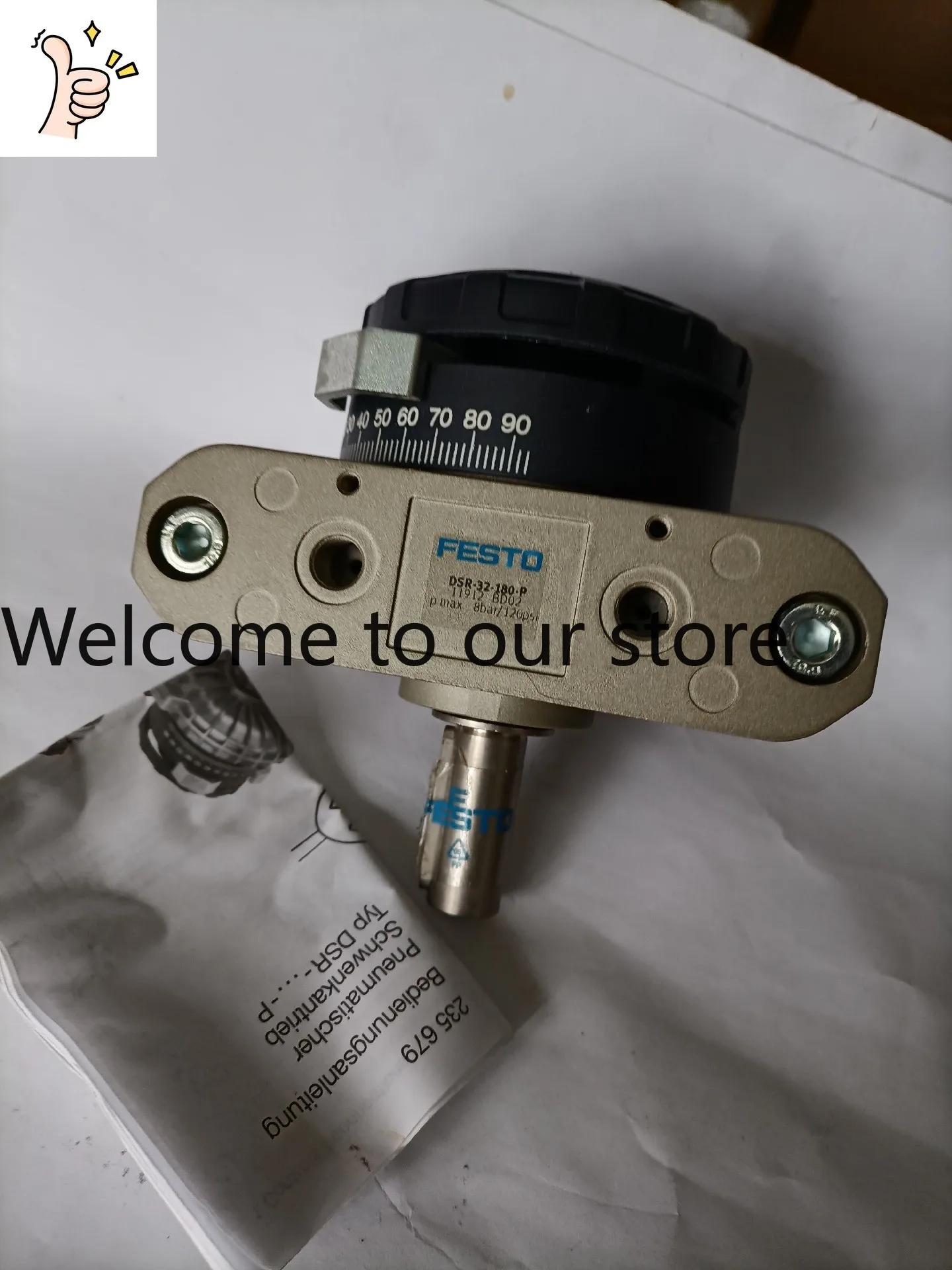 Festo DSR-32-180-P Cylinder, Model 11912, Company Remaining
