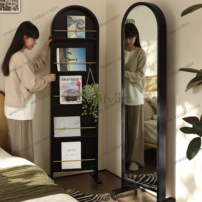Floor Full Body Mirror Standing Korean Style Bedroom Nordic Living Room Mirror Decoration Modern Funky Espelhos Home Products
