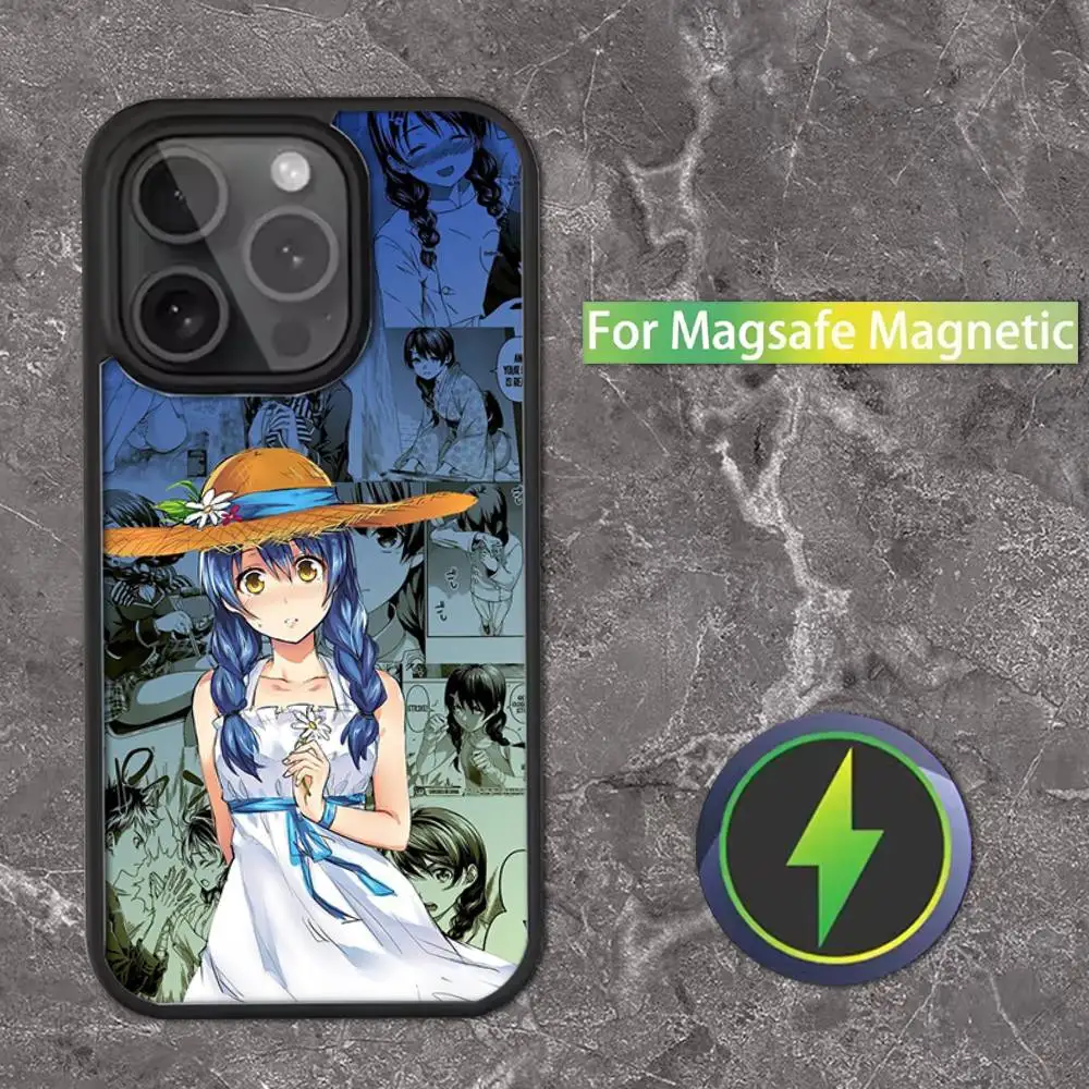 S-Shokugeki no S-Souma Phone Case For iPhone 17,16,15,14,13,12,11,Pro,Max,Plus,Mini,SE Magsafe Magnetic Wireless Charging
