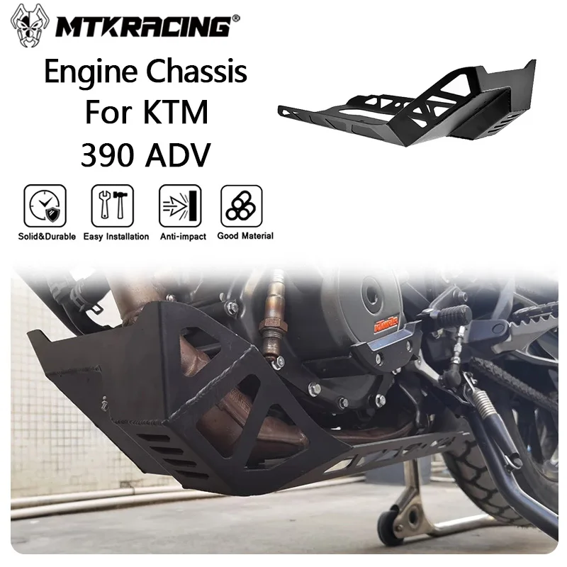 

MTKRACING Engine Chassis For KTM 390 ADV 2021-2024 Chassis Engine Shipment Chassis Protective Cover Engine Chassis Cover