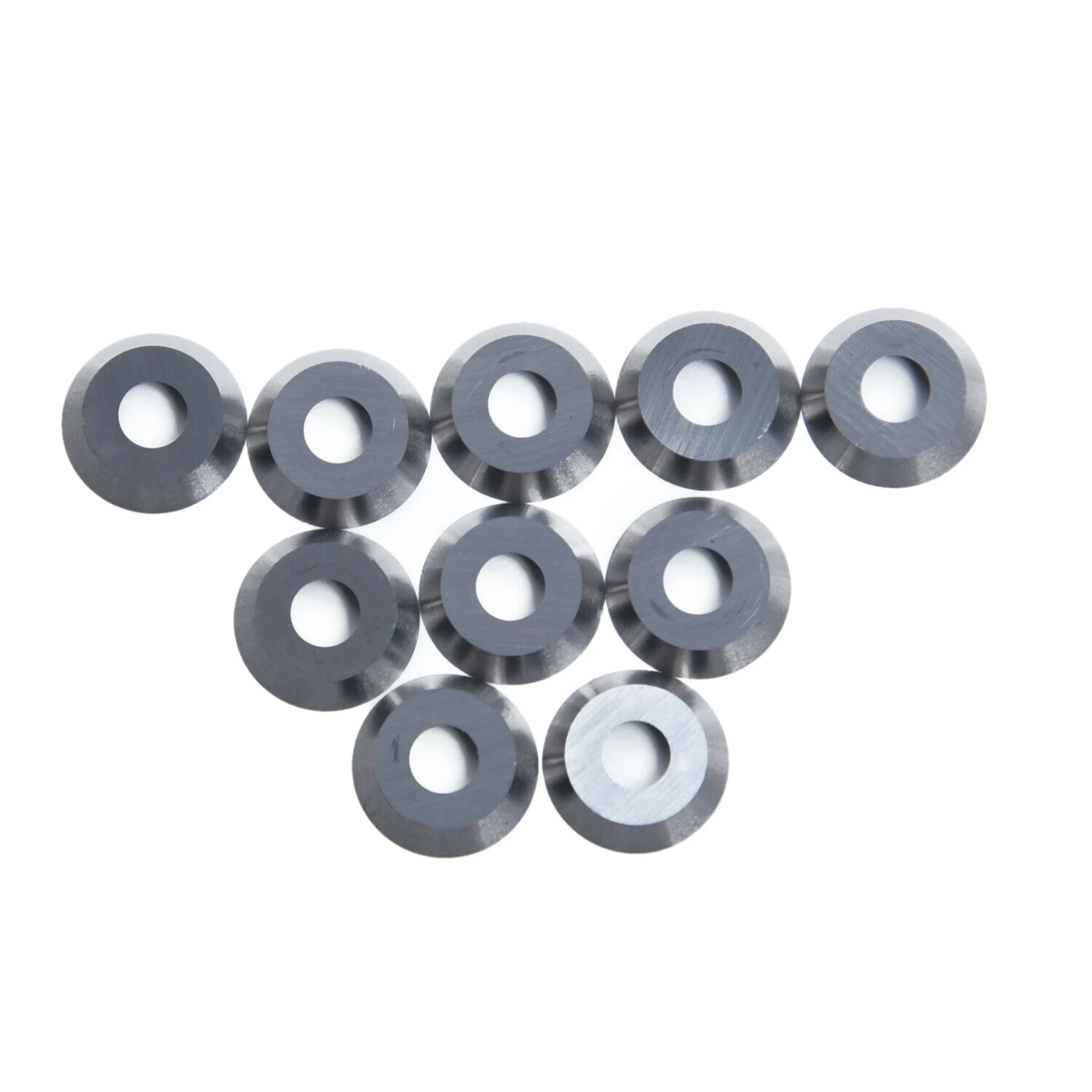 AFOURT-20 Stück runde Hartmetall-Fräseinsätze mit einem Durchmesser von 12 mm, passend für Ci3-Holzdrechselarbeiten – Detail 3
