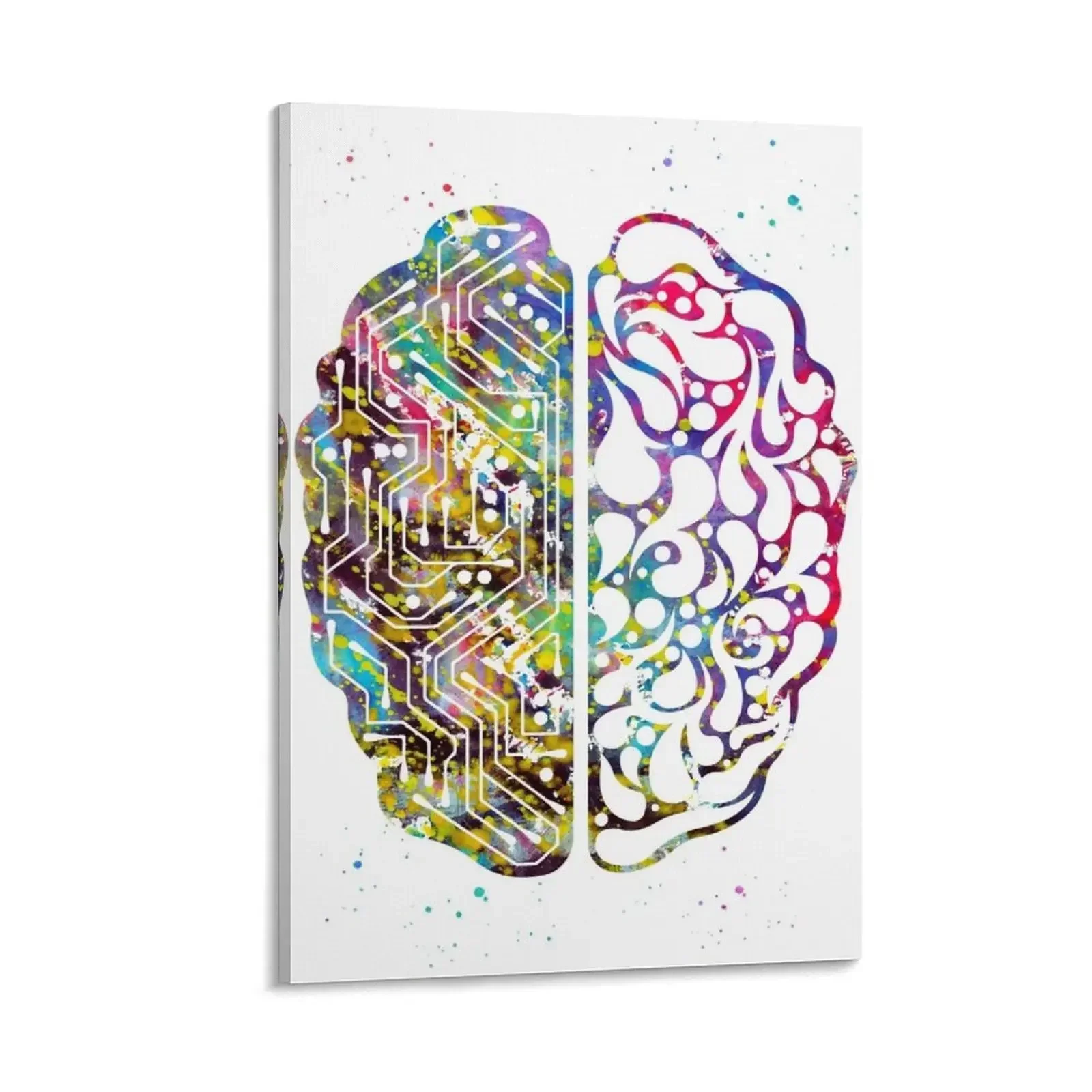

Artificial intelligence,Brain Anatomy Canvas Painting canvas wall decoration anime house decoration room decors aesthetic