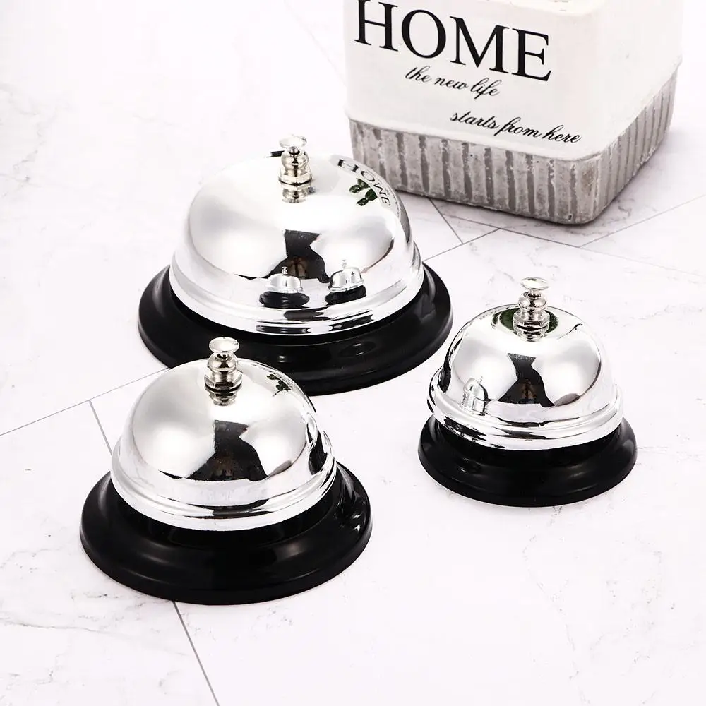 School Bar Anti-Rust Reception Durable Counter Desk Bell Ringing Bell Ringer Call Service Ring