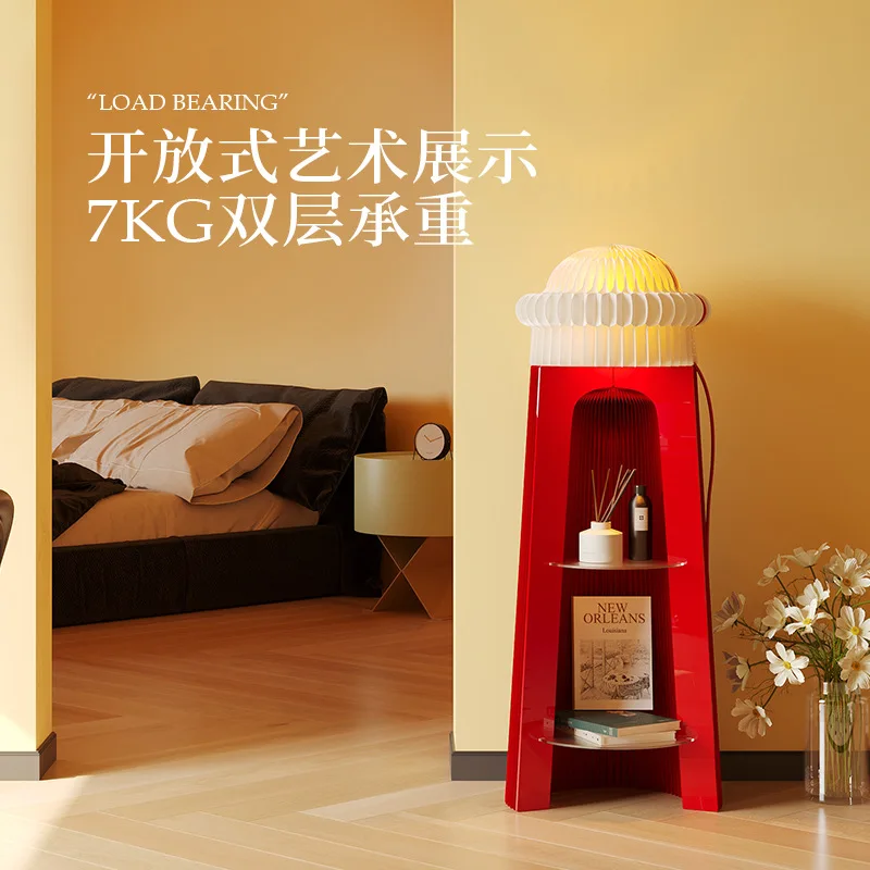 Lighthouse Shelf Home Display Cabinet Multi-layer Storage Shelf Event Exhibition Shelf Home Figure Cabinet