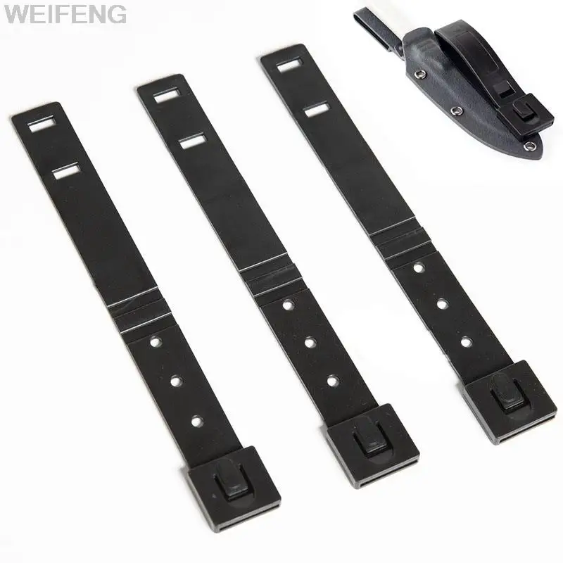 4Inch 3PCS/SET Tactical Molle System Malice Clips Strap For Kydex Gun Holster Knife Sheath Molle Attachment Magazine Pouch