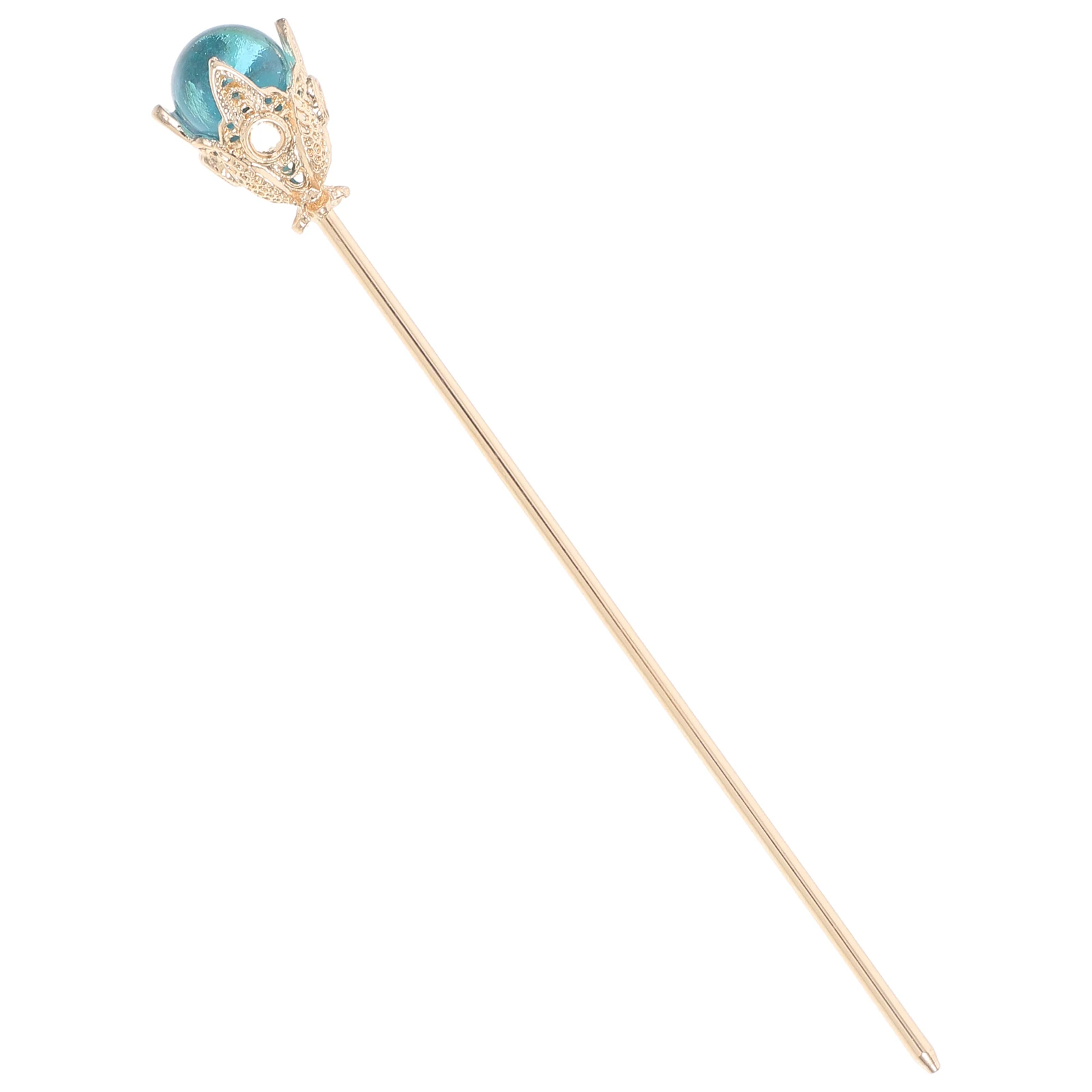 

1 Piece Women Hair Stick Exquisite Vintage Hairpin Strong Holding Power Fashionable Hair Bun Holder for Parties Anniversaries