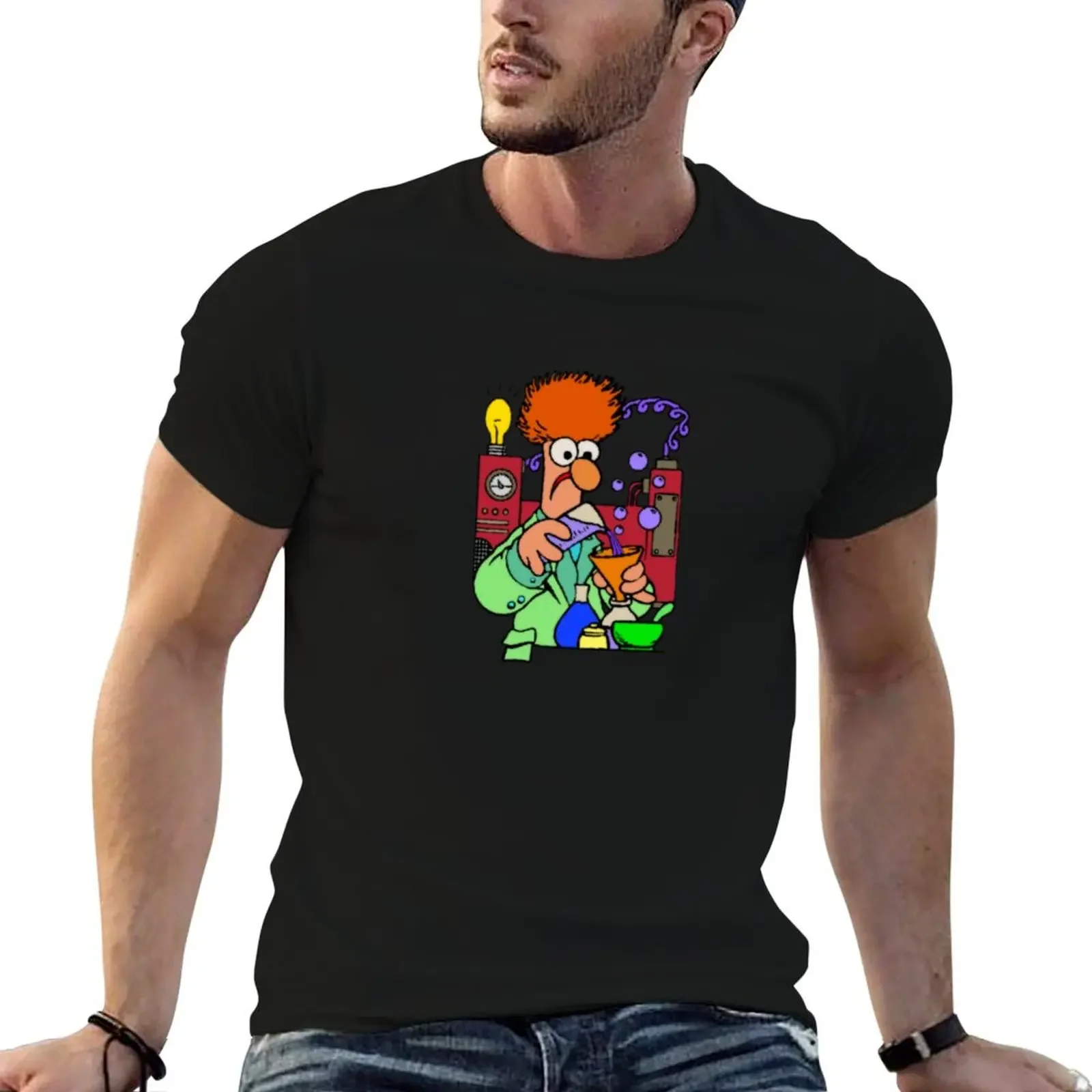 Beaker T-Shirt graphic tee shirt oversized graphic tee t shirts for men cotton