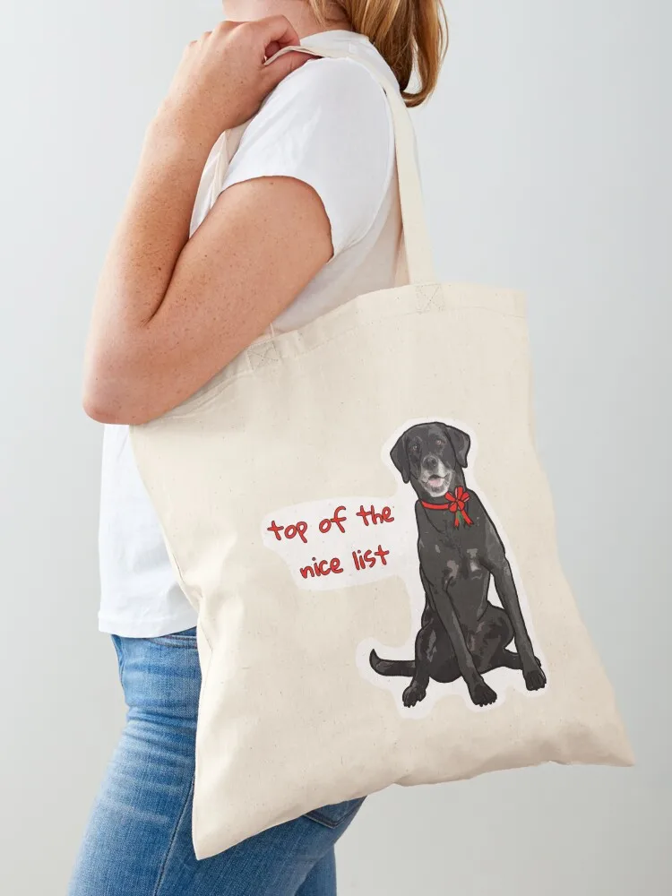 

Labrador Christmas Tote Bag tote bag screen tote bag men's for beach canvas bags