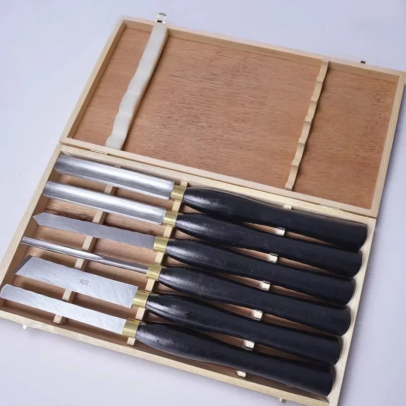 A Hand-held Woodworking Turning Tool High-speed Steel Disposable Woodworking Turning Toolemi-round Lathe Turning Tool