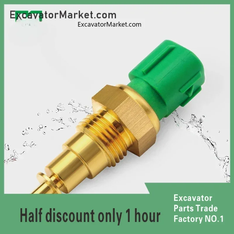 For  Hitachi Water Temperature Sensor ZAX200/210/240/250/270/330-3 Engine Alarm Excavator High Quality