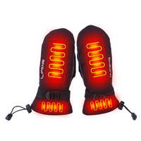 Electric Heating Gloves USB Charging Hand Warmer Gloves Cold-Proof 3 Gear Temperature for Climbing Hiking Cycling