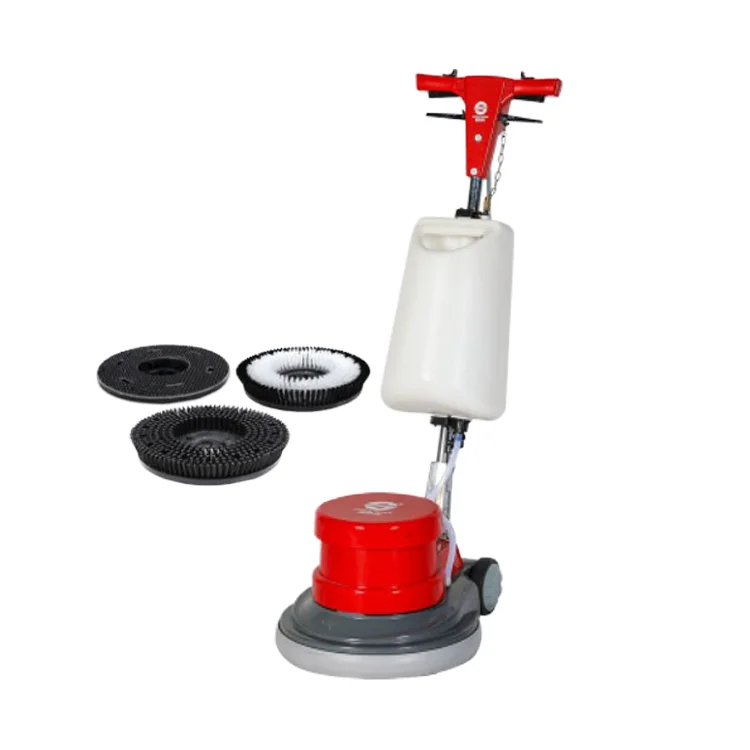 Factory Wholesale 1100W YG-005 Single Disc Floor Burnisher Home Use Manual Cold Water Cleaning 17inch Scrubber Machine for Hotel