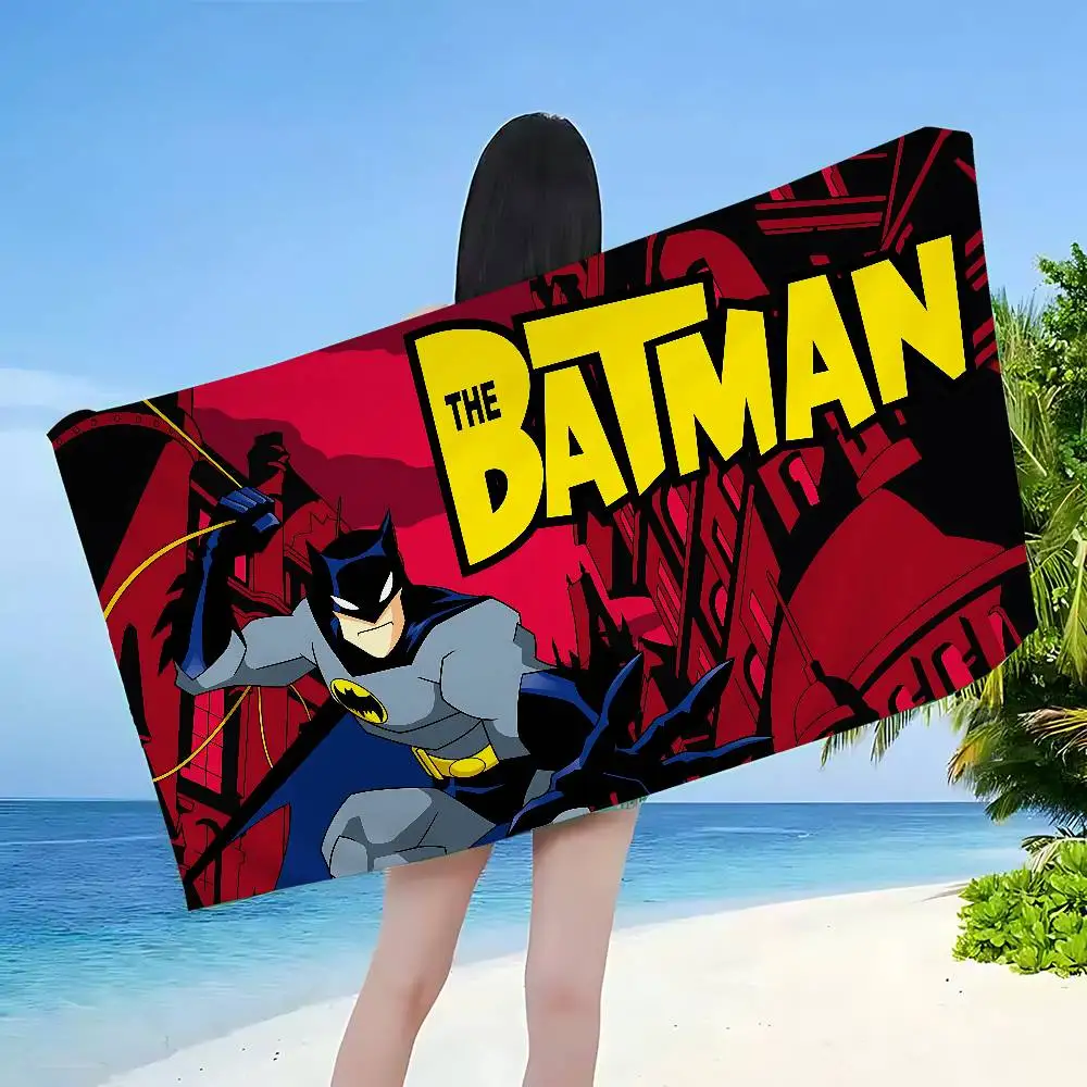 B-Batmans رجل كبير ستوكات مناشف الشاطئ منشفة سريعة الجافة الرمال مناشف الشاطئ منشفة بركة للسفر حمام سباحة اليوغا