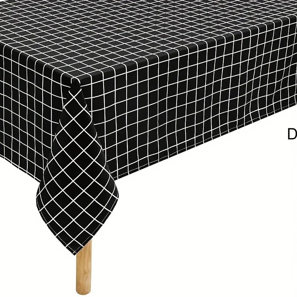 1 piece of linen tablecloth, suitable for autumn Halloween decorations, restaurant use and outdoor applications, yzb