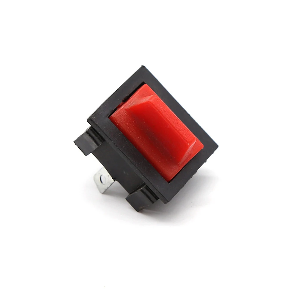 Electrical Rocker Switch 2 Position Snap In Mounting for Generator Engine Stop with 2 Pin Terminals and 125/250V Voltage Rating