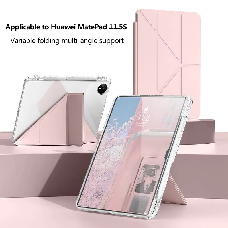 

Прозрачный Акриловый чехол для Huawei Matepad 11. Фотография 2024 Air 11,5 Pro11 10,4 Pro10.8 11,5 11, бумажный матовый чехол со слотом для ручки