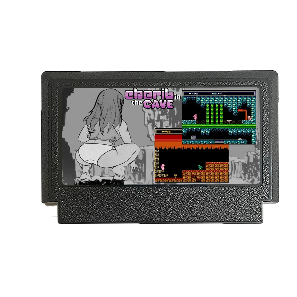 

Cheril in the Cave - A Brand NEW 60 Pin FC Famicom Game Cartridge For Nintendo Family Computer Game Console