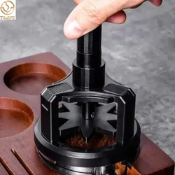 Coffee WDT Tool 51/53/58mm, Adjustable Depth Coffee Stirrer Tamper Espresso Distribution Needle Distributor for Barista