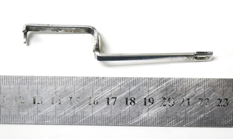 ل TAJIMA أجزاء آلة التطريز الكمبيوتر جودة الفولاذ المقاوم للصدأ ضغط القدم مقاومة للاهتراء 47 رئيس 58 إجمالي 96 مللي متر #5